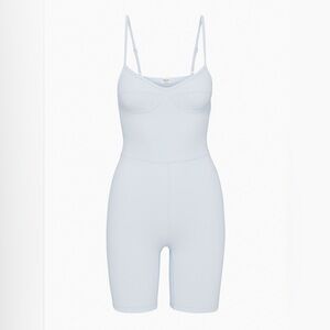 Aritzia Wherever Romper Light Blue Size Small